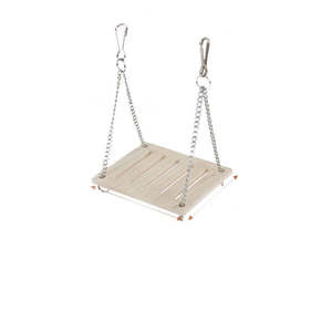 Qbellpet Vente en gros Offre Spéciale Bois Usine Personnalisé Couleur Bois Massif <span class=keywords><strong>Hamster</strong></span> Maison En Bois Maison Pour Animaux De Compagnie Coupe-Vent Cachette Cage - Product Image 3