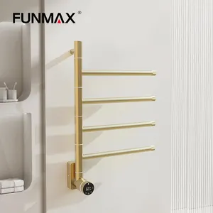 Manufacturing Save Electricity Heated Towel Rack Rails Electric Heating Towel Rack For Hotel Home Bathroom