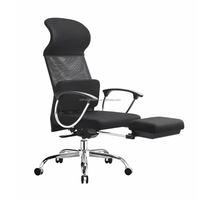 Chaises de bureau pivotantes en tissu moderne chinoises, entièrement en maille, dossier haut, ergonomiques, chaises de direction pour ordinateur