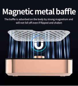 Collecteur de poussière pour ongles avec bouton de vitesse, écran LCD, déflecteur magnétique, longue durée de vie de la batterie, nettoie les débris pour un usage domestique ou en salon - Product Image 2