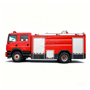 Camion de pompiers 4x2 de 8000 litres de taille moyenne, configuration personnalisable, vente en gros, directement du fabricant - Product Image 1