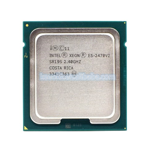 Used Intel E5 2470 V2 2.4GHz Ten-Core Twenty-Thread CPU Processor 25M 95W LGA 1356 Xeon E5 2470v2