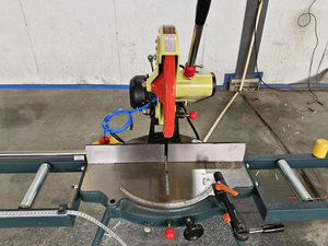 Aluminum Window Building Machine Aluminium Profile Cutting Machine Cnc Single Head Cutting Saw Machine 45 and 90 Degree - Product Image 2