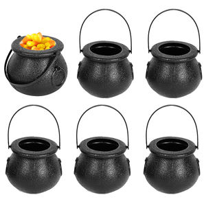 Mini Halloween Bonbons Seau Pot Sorcière Squelette <span class=keywords><strong>Chaudron</strong></span> Titulaire Jar Trick or Treat Halloween Party Décoration Props Enfants <span class=keywords><strong>Jouet</strong></span> - Product Image 3