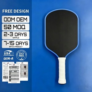Pala de Pickleball HYM 2026 Hybrid <span class=keywords><strong>Ben</strong></span> Johns Pro V, Grosor de 14 mm y 16 mm, Núcleo GEN5, Fibra de Carbono Toray T700 Termoformada - Product Image 1