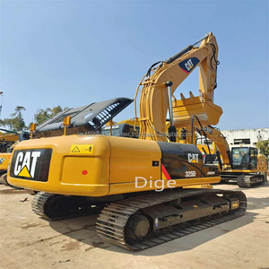 Excavatrice Caterpillar CAT325D d'occasion en bon état, 25 tonnes, fabrication japonaise, moteur et pompe d'origine, commande PLC, années 2018-2022 - Product Image 6