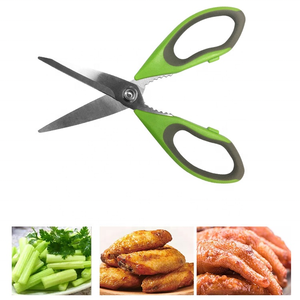 Cao cấp siêu sắc nét đa chức năng thép không gỉ thân thiện với môi kéo nhà bếp tiện ích Kéo cắt thịt gà cá - Product Image 5