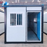 Maison mobile préfabriquée, appartement de camping, bureau, bâtiment modulaire, module préfabriqué, maison conteneur pliable avec toilettes