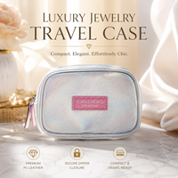 Étui de rangement portable pour bijoux, mini, personnalisé, pour voyage, organiseur de bagues, boucles d'oreilles, colliers, emballage OEM ODM, fabricant