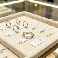 Étiquette RFID UHF pour bijoux, étiquette intelligente imperméable, autocollant imprimable pour bagues, montres, suivi