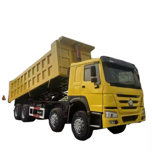 SINOTRUK Howo motor diésel 340 380 440 caballos de fuerza volquete camión volquete 12 ruedas minería camiones volquete 8*4 30T 40T 50T 10 rápido izquierda - Product Image 1