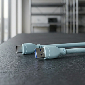 Câble de données USB 2.0 haute vitesse 1,5 m en matériau TPE, cordon de charge rapide 5A pour smartphones Android, tablettes, batteries externes, ordinateurs portables - Product Image 2