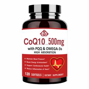 Cápsulas de Extracto de Girasol con Coenzima Q10 PQQ de Alta Absorción, Antifatiga, Antioxidante, Refuerzo Inmunológico, Salud Cardíaca, 120 Cápsulas Blandas para Adultos - Product Image 2