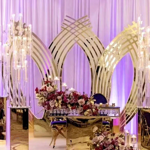 Soportes para Telones de Fondo para Eventos, Bodas y Cumpleaños, Uso Interior/Exterior, Venta al Por Mayor - Product Image 1