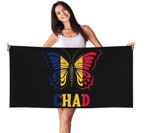 Drapeau de l'Amérique du Cap-Vert <span class=keywords><strong>papillon</strong></span> personnalisé Design patriotique Serviette de plage légère à séchage rapide pour les voyages sportifs en piscine - Product Image 3