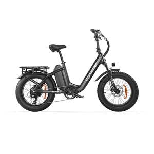 Vélo électrique Rumble Step-Through avec moteur avant 500W, batterie 48V 18Ah, autonomie de 58 miles, vitesse maximale de 22 MPH, cadence - Product Image 3
