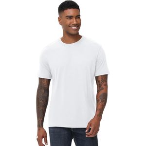 T-shirt pour homme FOXA à manches courtes, 100% coton, col rond, séchage rapide, pour entraînement sportif - Product Image 2