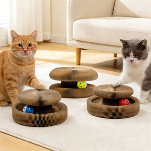 Tiragraffi Magico per Gatti con Pallina Avventura, l'Esercizio Interattivo Definitivo per l'Esercizio Mentale e Fisico dei Gatti da Interno - Product Image 1