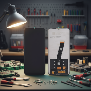 Écran LCD et écran tactile complets pour TCL 20Y 2021 TCL 20E 2021 Noir - Product Image 3