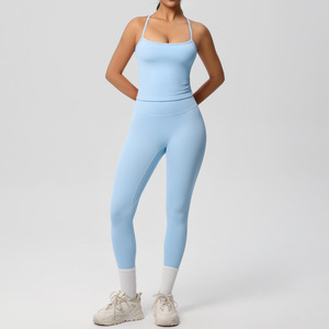 Vêtements pour femmes, costumes pour femmes, vêtements de sport, vêtements d'entraînement, vêtements de fitness, leggings de fitness, débardeur de yoga, vêtements de gym - Product Image 4