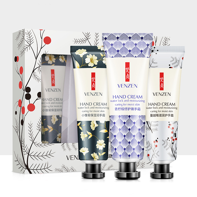 Отбеливающий увлажняющий крем для рук с натуральным растительным экстрактом фирмы VENZEN