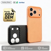 Coque de téléphone en PP texturé, légère, mate, pour Android, ultra-fine (0,6 mm), avec protection UV, compatible iPhone 18 Pro Max, 17 Pro, 16, 15, 14, 13