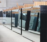 Ventes directes d'usine de différentes tailles adaptées aux portes de meubles Murs de gymnastique Miroirs en verre de sécurité Miroirs en aluminium