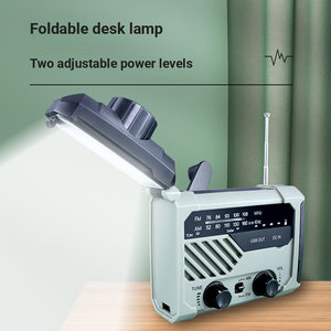 Linterna y radio de manivela: ¡perfectos para cortes de energía o emergencias! - Product Image 2