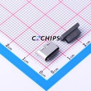 BTC-TC6T-50 <b>USB</b> <b>Connector</b> Through hole Component (THT) <b>Connector</b> Type-C Female Through Hole 6P - Product Image 1