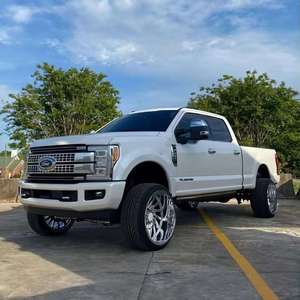 Jantes de voiture 22x12 24x14 26x14 30x16 4x4 Super Single forgées polies à déport profond pour F150/250/1500/2500/3500 - Product Image 5