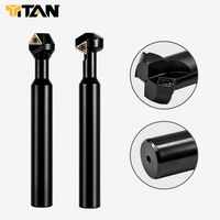 CNC B30 ° /60 °   Innen- und Außenschrägfräserhalter zum Entgraten und Auf- und Abwärtsabschrägen, kompatibel mit TCMT-Schneidplatten