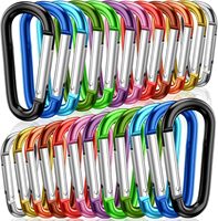 Mousqueton en alliage d'aluminium CHSUX Modèle 4 #   Clip porte-clés et crochet pour enceinte Bluetooth personnalisables en couleur et en dimensions, en stock