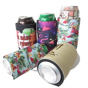 Bolsa Térmica de Neopreno Delgada e Impermeable Personalizada con Cierre a Presión, Impresión por Sublimación para Latas de Cerveza de 12 Oz/16 Oz/22 Oz/24 Oz - Product Image 6
