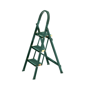 <span class=keywords><strong>Escalera</strong></span> de cocina de aluminio moderna de 3 escalones, <span class=keywords><strong>silla</strong></span> plegable portátil de seguridad <span class=keywords><strong>para</strong></span> el hogar <span class=keywords><strong>para</strong></span> uso en interiores y exteriores, estilo de diseño Industrial - Product Image 1