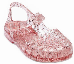 Bambini Sandali <span class=keywords><strong>Da</strong></span> <span class=keywords><strong>Spiaggia</strong></span> di Plastica Trasparente Scintillio Pattini Della Gelatina PVC Iniezione Gowalk <span class=keywords><strong>Calzature</strong></span> - Product Image 5