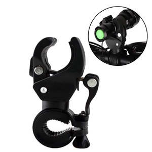 Vente en gros de matériel de vélo automoteur portable Clip de lampe de poche universel rotatif à 360 degrés pour vélos de route - Product Image 2