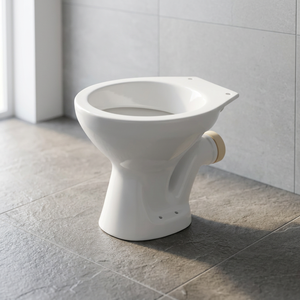 Inodoros de Cerámica Indios: Juego de Asiento para Inodoro de Taza Baja (EWC) y Asiento para Inodoro Europeo - Product Image 1