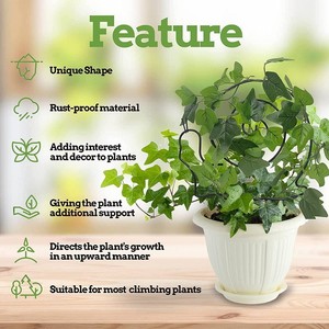 Soporte para Plantas en <span class=keywords><strong>Forma</strong></span> <span class=keywords><strong>de</strong></span> Animal, Estructura <span class=keywords><strong>de</strong></span> Enredadera para Rosas y Clématis, Estaca <span class=keywords><strong>de</strong></span> Soporte para Jardinería - Product Image 3