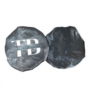 Bonnet de nuit personnalisable, bandeau, sac de rangement à cordon, logo personnalisé, bonnets noirs et colorés, et foulard en satin pour femmes - Product Image 4