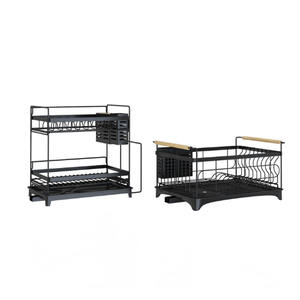 Estante Escurridor de Acero Inoxidable para Fregadero, Estantes de Cocina de 2 Niveles, Almacenamiento de Suministros, Escurridor de Platos, Organizador de Accesorios - Product Image 5