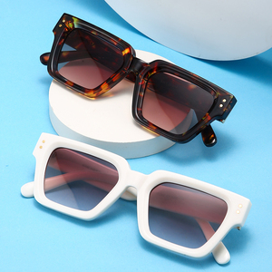 Gafas de Sol de Diseñador de Marca de Lujo 8263, Gafas de Sol Cuadradas y Rectangulares de Alta Calidad para Hombre y Mujer 2024 - Product Image 5