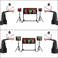 Tableau de bord de basket-ball numérique 24 secondes chronomètre de basket-ball 24 secondes horloge de tir tableau de score horloges de basket-ball à vendre