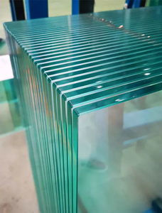 Bina Cam Fabrikası Toptan 3mm 4mm 5mm 6mm 8mm 10mm 12mm 15mm 19mm Özel Şeffaf Tam Temperli Güvenlik Camı - Product Image 2