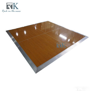 Wooden <b>Platform</b> Dance Floor Panel Modern Indoor Flooring Decor Dance Floor - Product Image 1