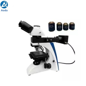 Microscope métallurgique trinoculaire de champ de vision surdimensionné de laboratoire métallographique Mit300 - Product Image 5