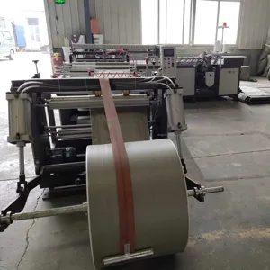Automatic Hand Bag Woven Fabric Bag Making Machine Price Pp Woven Bag Cutting And Sewing Machine