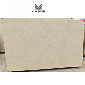 <b>Hot</b> Sales Modern Design Polished Slabs Wall Tiles Exterior Outdoor Application Cream Beige Limestone <b>Stone</b> - Product Image 3