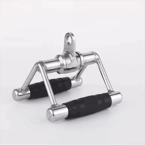 Accesorio de cable para máquina de gimnasio: Manija de <span class=keywords><strong>polea</strong></span> en V para entrenamiento de fuerza de espalda y <span class=keywords><strong>remo</strong></span> sentado - Product Image 2