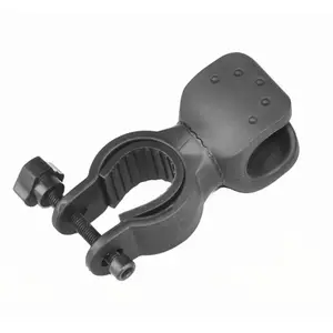 Bicycle Bike Flashlight LED Torch Mount Holder 360 degree rotation Cycling Clip Clamp