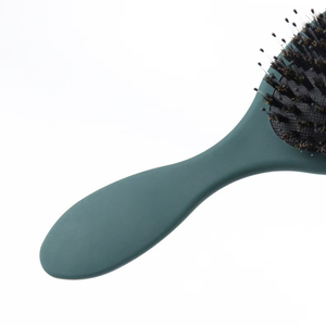 Cepillo de peluquería para mujer con mango de ABS personalizable, cerdas de nailon suave y cerdo, tipo pala con cojín y ventilación para masaje capilar - Product Image 6